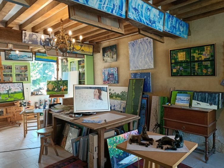 Visiter Saint-Céneri-le-Gérei - Atelier Artiste