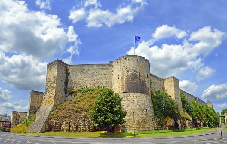 Château de Caen - châteaux à visiter en Normandie