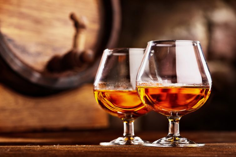 Visiter Charente : Verre de Cognac