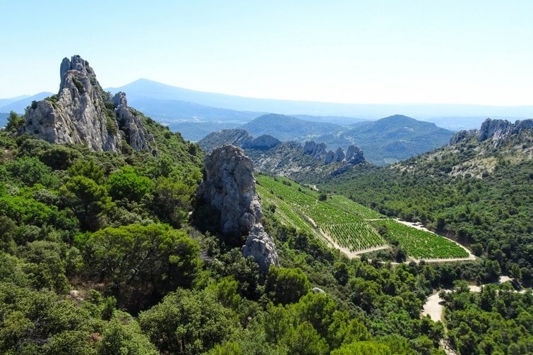 visiter le Vaucluse Dentelle Montmirail