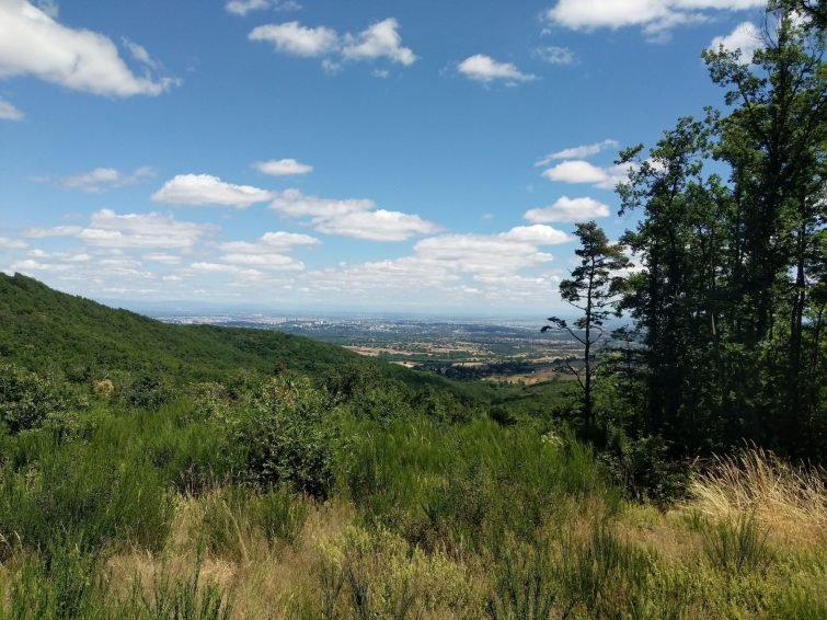 Le Col de La Croix du Ban, Col de la Luère, Forêt de Pollinay