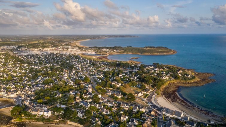 Vue sur la baie d'Arzon