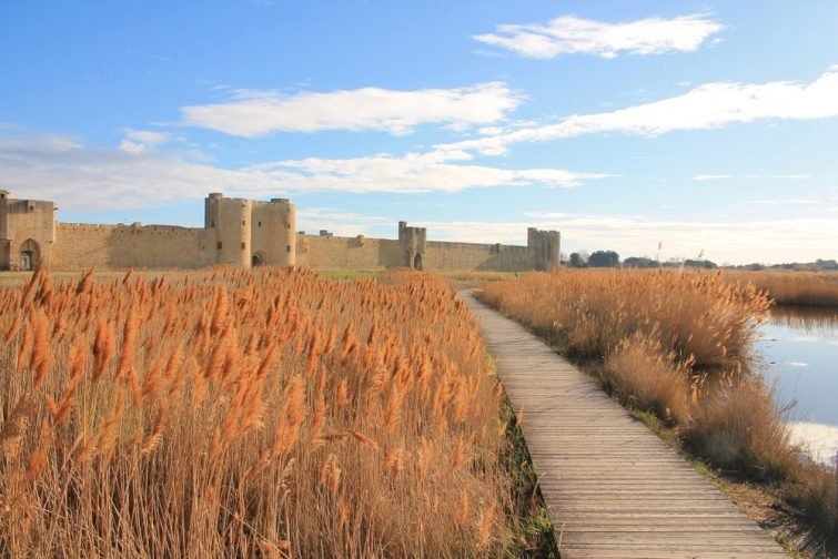 Cité médiévale et remparts d'Aigues Mortes