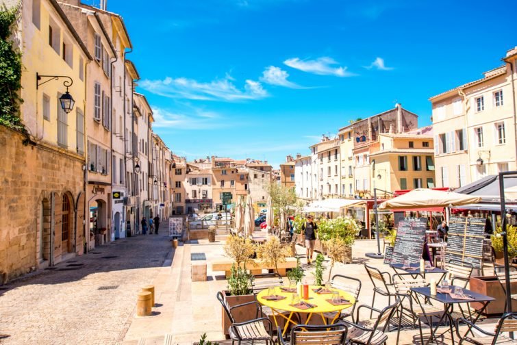 Centre ville d'Aix-en-Provence