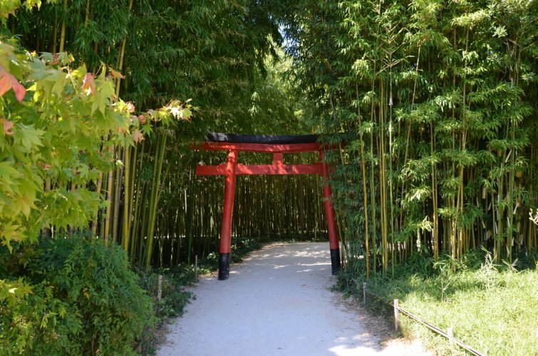 Jardin japonais à la Bambouseraie d'Anduze