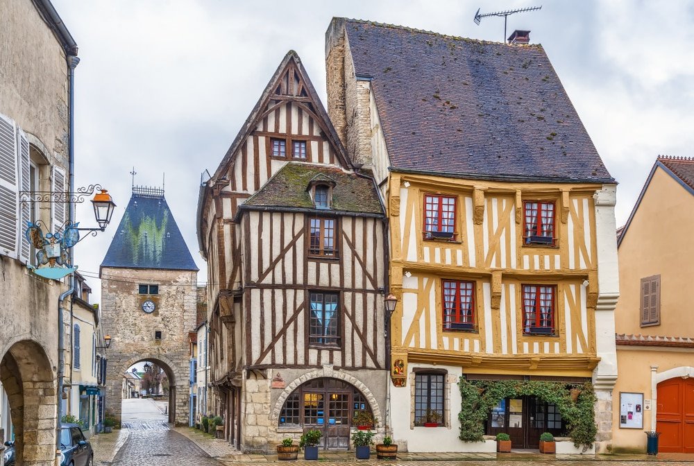 Villages de Bourgogne Franche-Comté : Noyers-sur-Serein