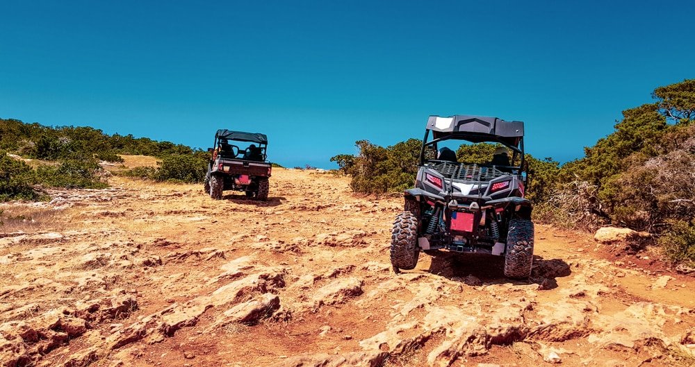 En buggy - visiter Calanques de l'Estérel