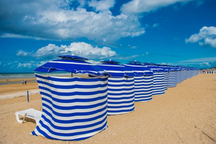 visiter Calvados - La romantique ville de Cabourg sur la Côte Fleurie