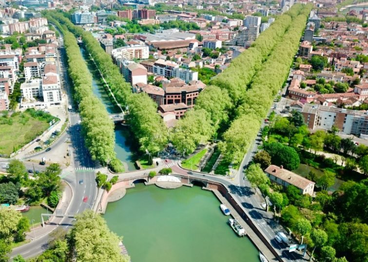 Port de l'embouchure à Toulouse