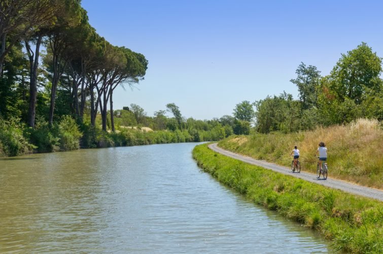 Vélo visiter Canal du Midi