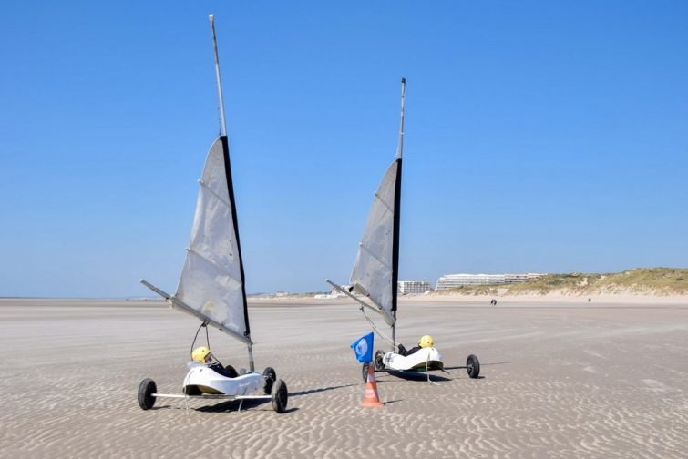 Faire du char à voile sur la Côte d'Opale