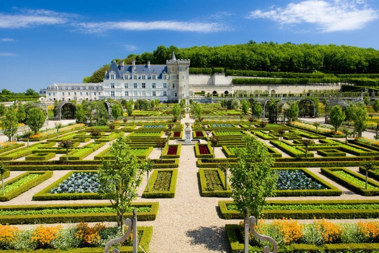 Château et jardins de Villandry, Indre-et-Loire, Centre, France