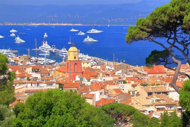 visiter côte azur baie de saint tropez