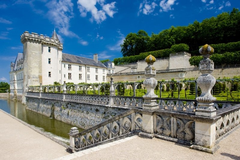 exterieur du chateau de villandry