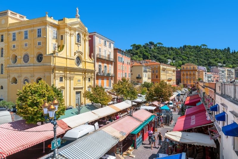 faire le marché de nice sur la cote d azur