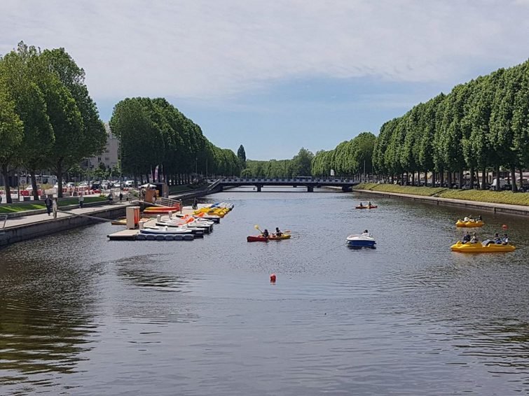 Canoë-kayak en Normandie : les pieds dans l'Orne