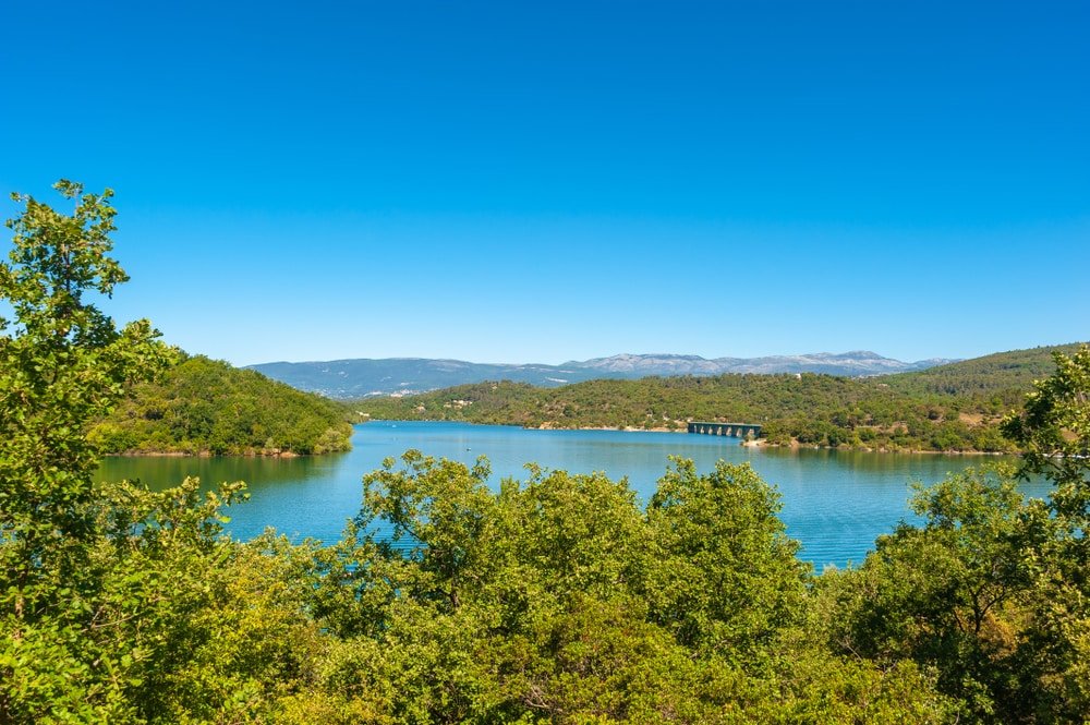 Le lac de Saint Cassien