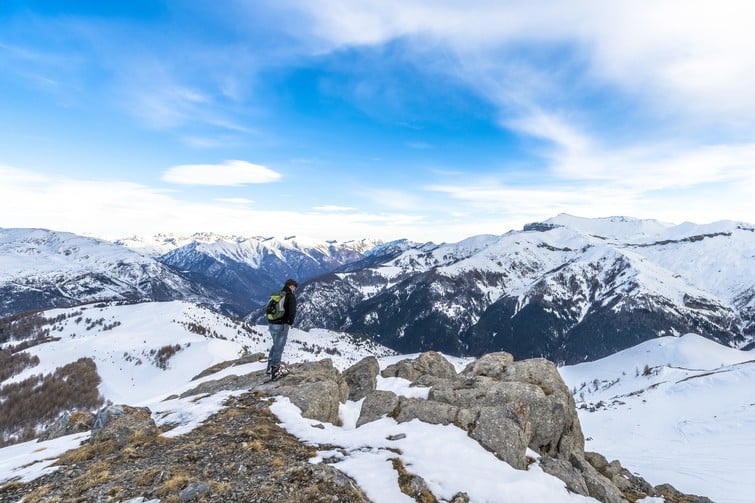 Visiter le Parc National du Mercantour d'hiver