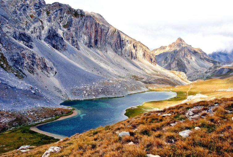 Lac au Parc national du Mercantour