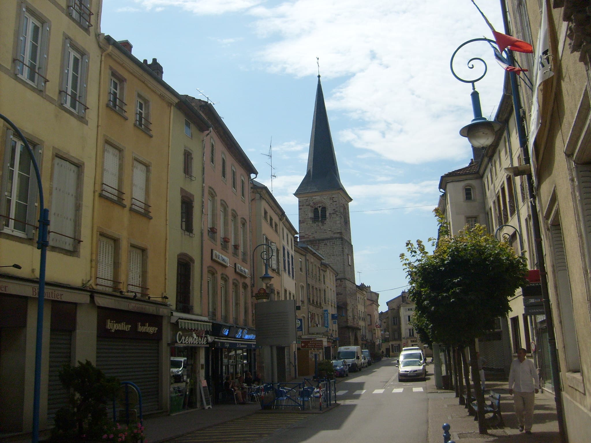 Mirecourt village vosges