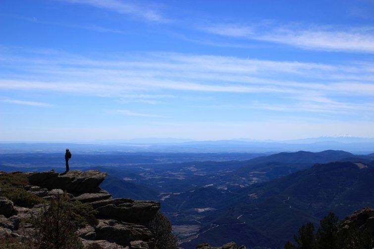 Visiter le Parc Naturel du Haut-Languedoc : Panorama depuis le Mont Caroux