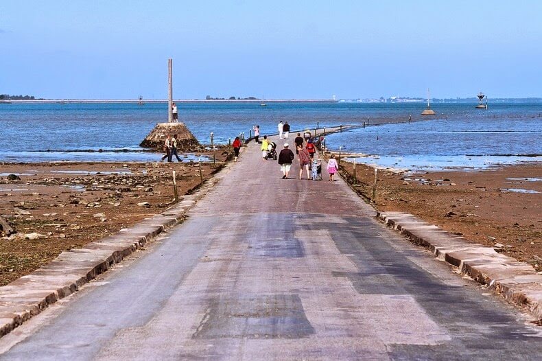 Passage du Gois, marée