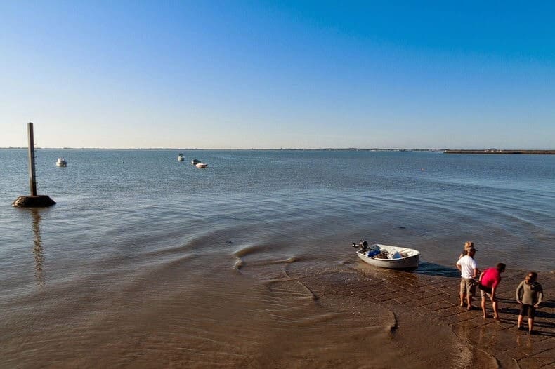 Passage du Gois, marée