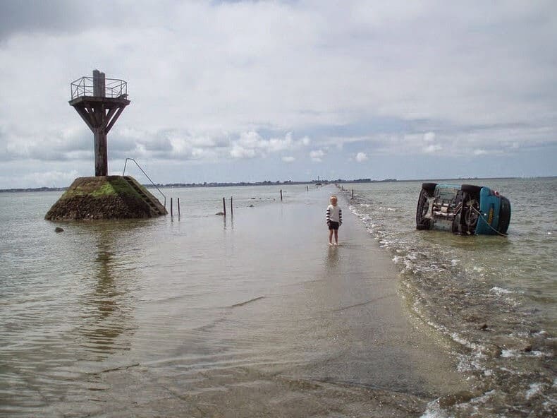 Passage du Gois, marée