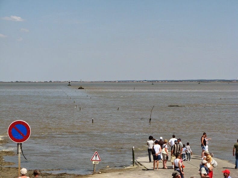 Passage du Gois, marée