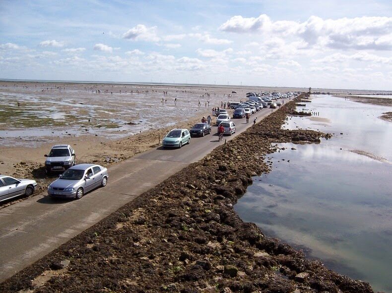 Passage du Gois, marée