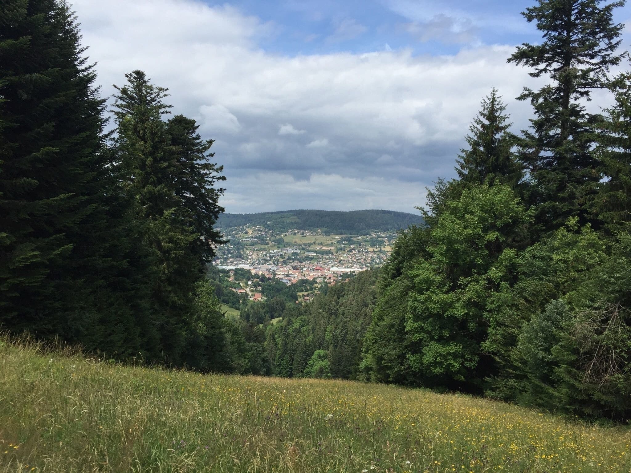 La boucle du chemin de la fontaine Gourrier et la Tête de Grouvelin