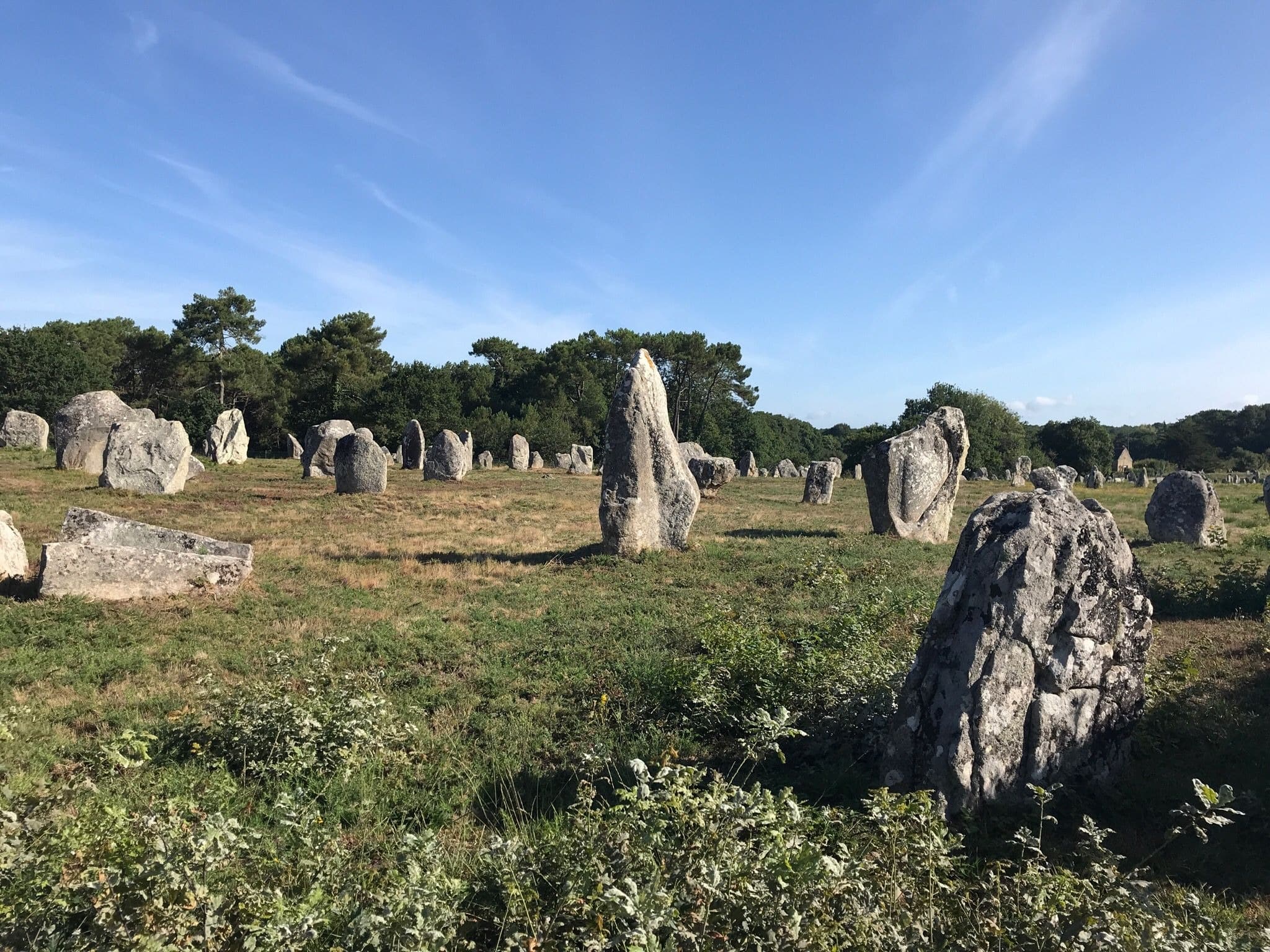 Randonnées presqu'île de Quiberon : Les alignements de Carnac