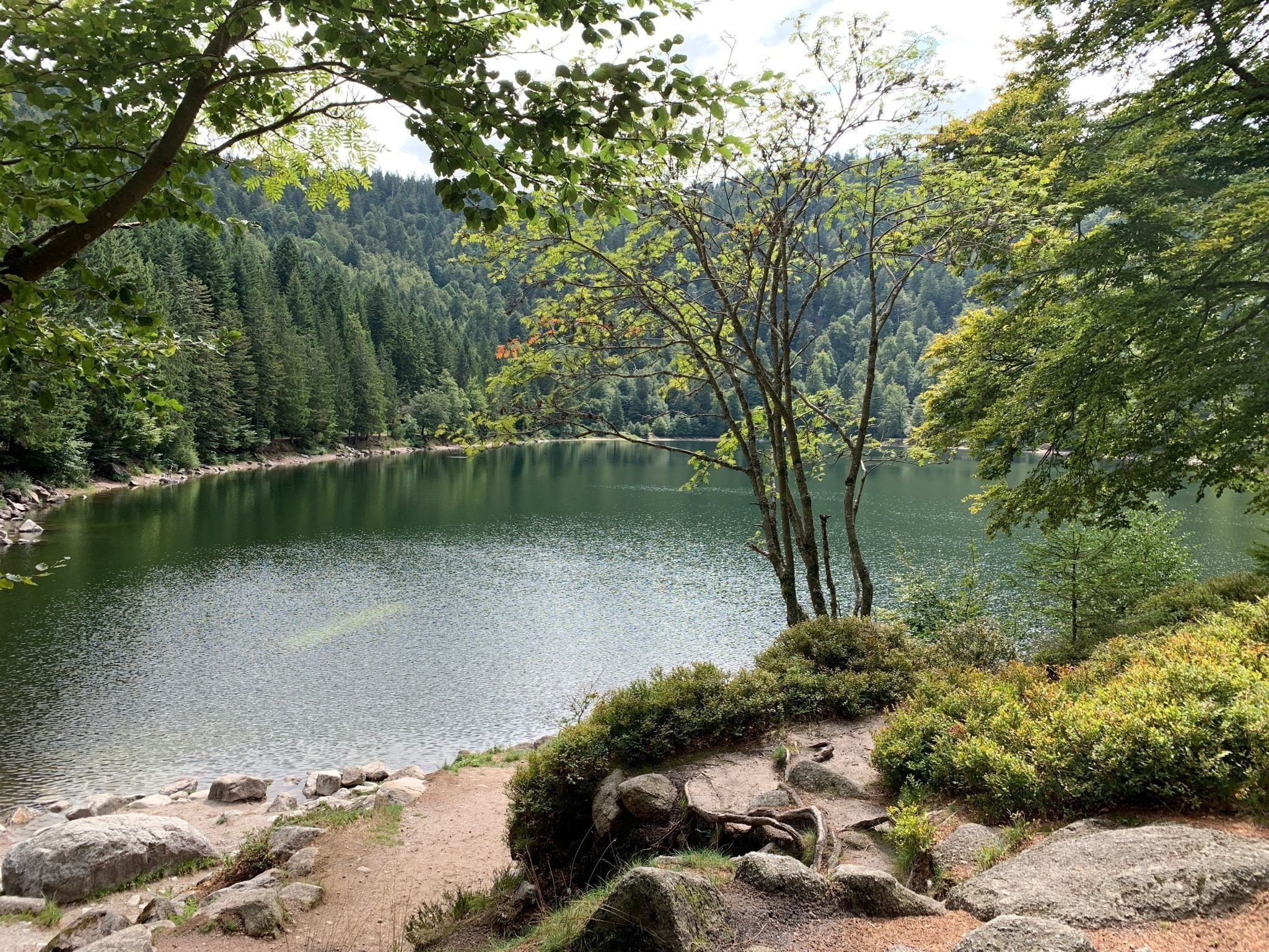 Panorama du lac des Corbeaux