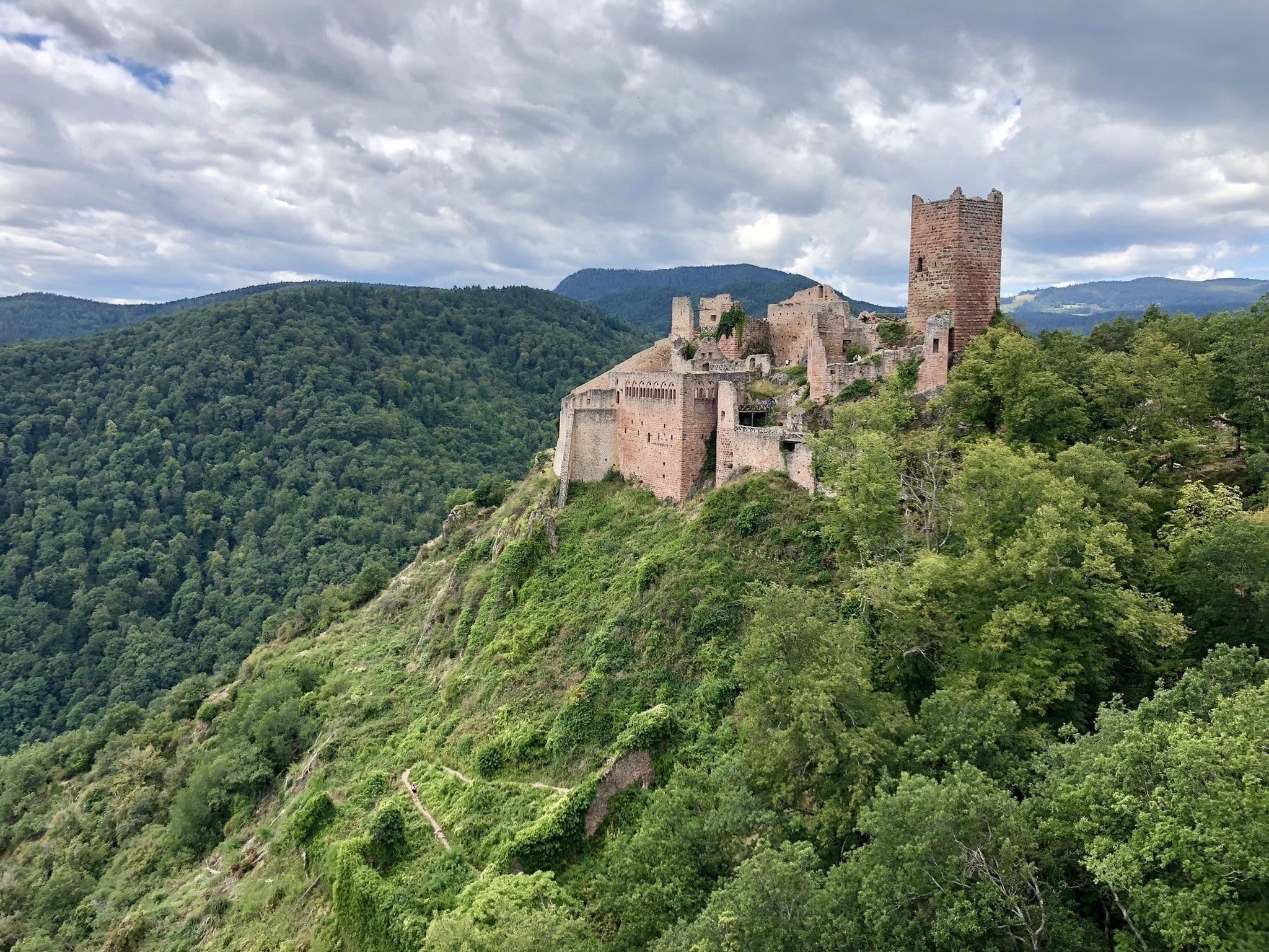 Randonnée Vosges : Les trois châteaux de Ribeauvillé