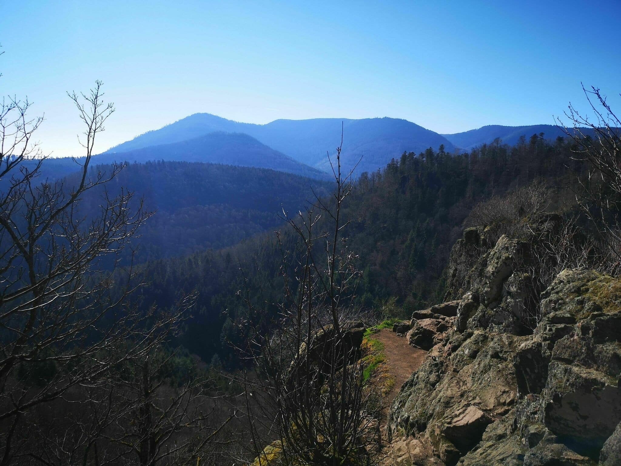 Randonnée Vosges : La cascade et le château du Nideck