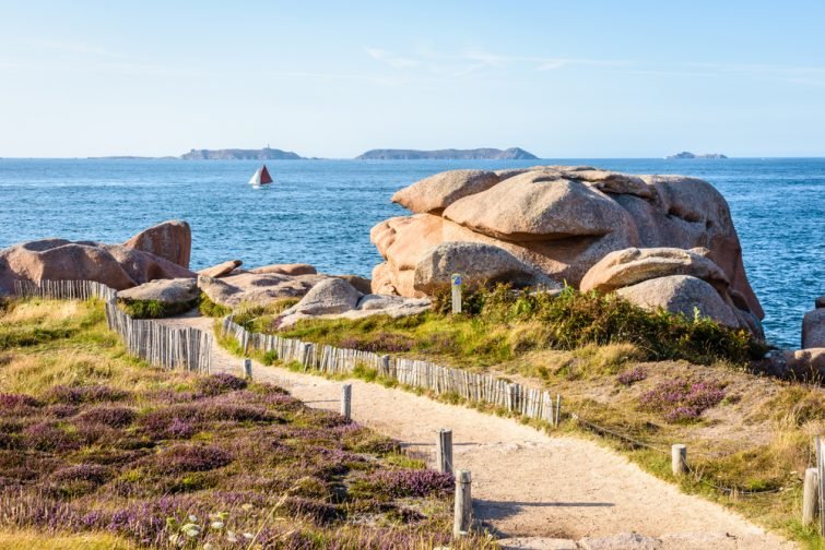 Randonnée sur le Sentiers des Douaniers, Bretagne