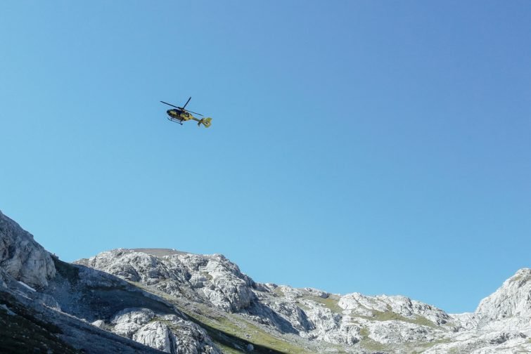 Hélicoptère Parc des Alpilles