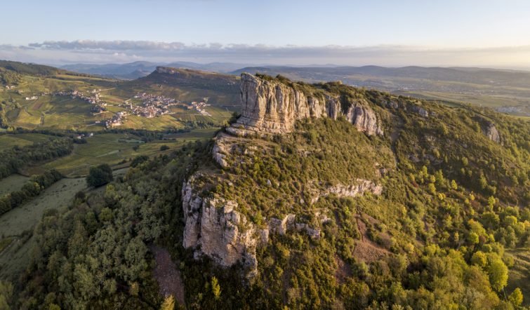 Roche de Solutré - visiter Bourgogne