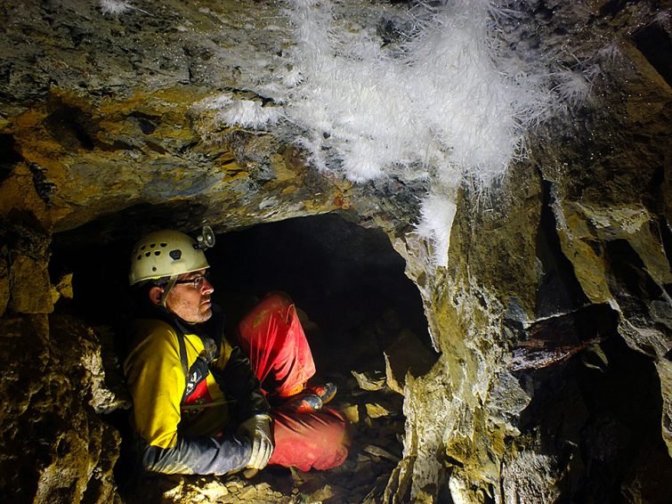 La spéléologie dans le Pic du Canigou