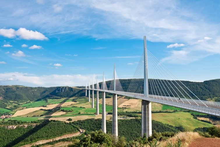 Viaduc de Millau, Aveyron