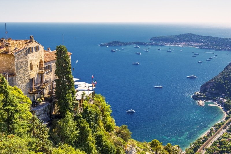 Visiter le village perche èze côte azur