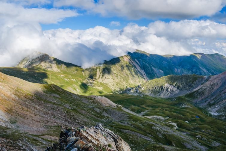 Vol au dessus des Pyrénées Catalanes