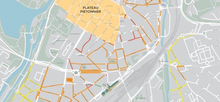 Zones de stationnement à Metz